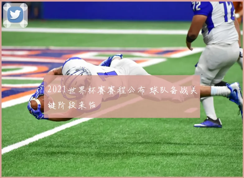 2021世界杯赛赛程公布 球队备战关键阶段来临